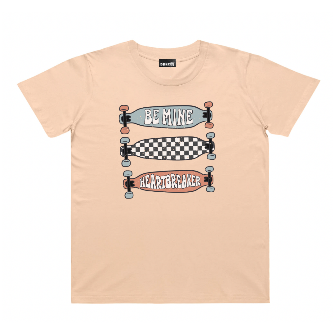 Be Mine Skateboards Short Sleeve Tee - Little Love
