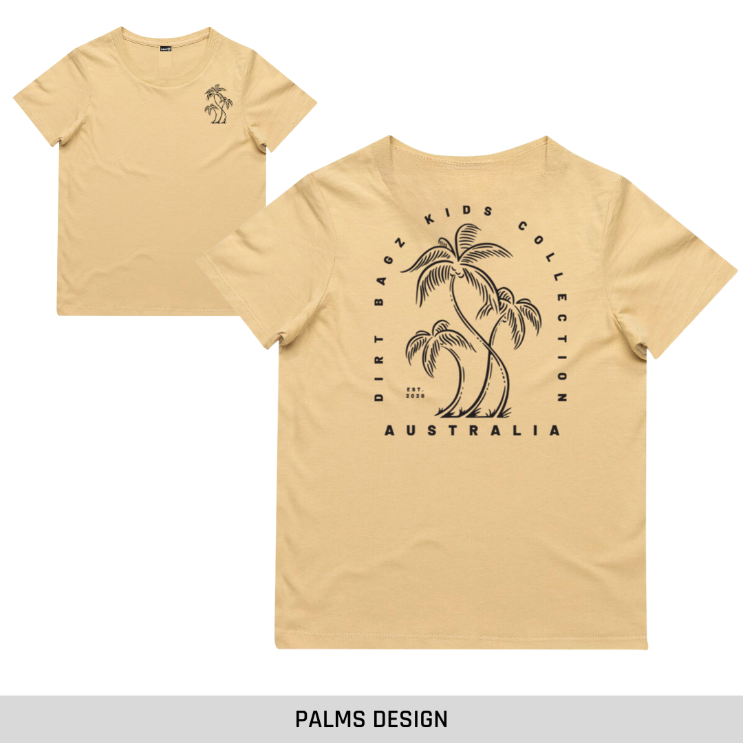 Tan Short Sleeve Tee Discontinued (straight edge)
