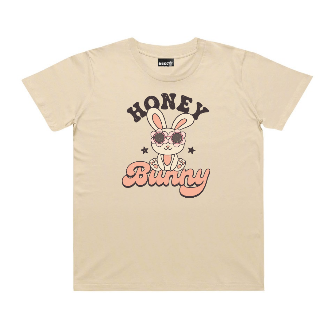 Honey Bunny Cutie Short Sleeve Tee - Easter
