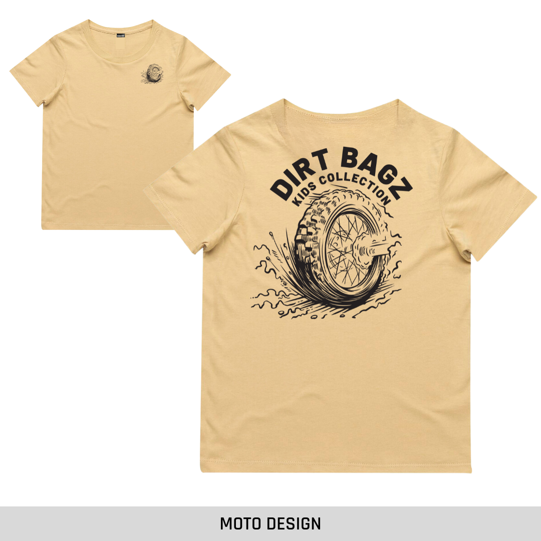 Tan Short Sleeve Tee Discontinued (straight edge)
