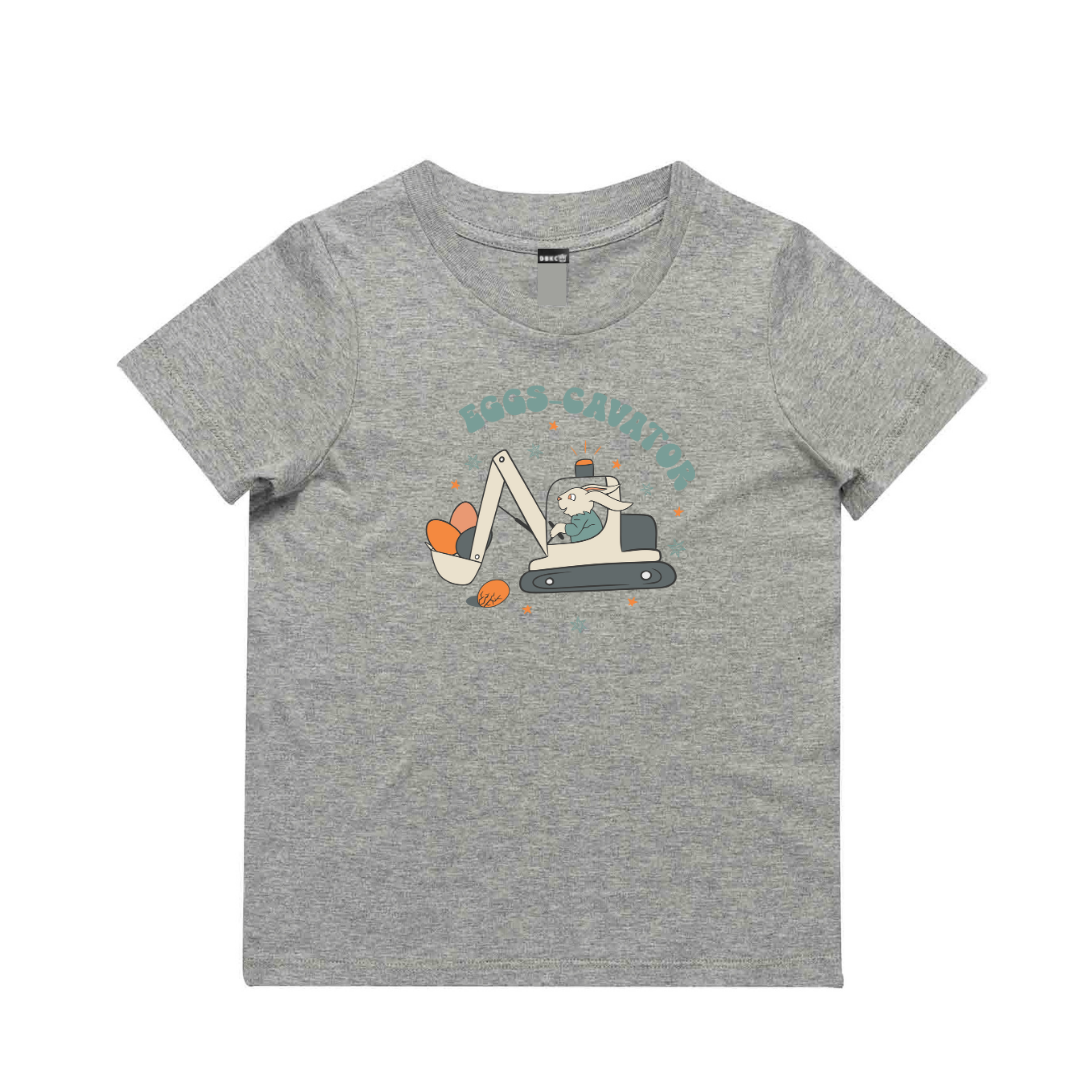 Eggs-cavator Short Sleeve Tee - Easter