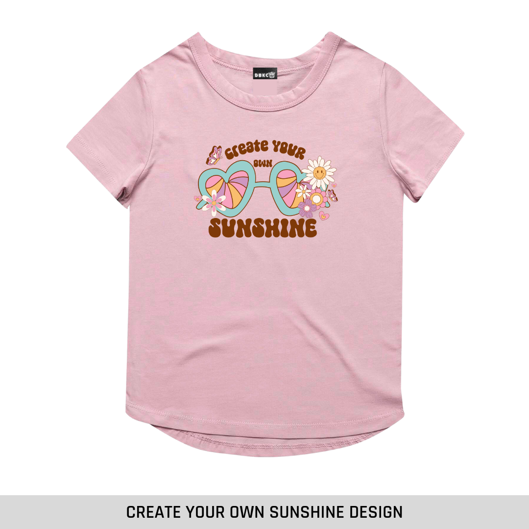 Blush Short Sleeve Tee Discontinued (drop back)