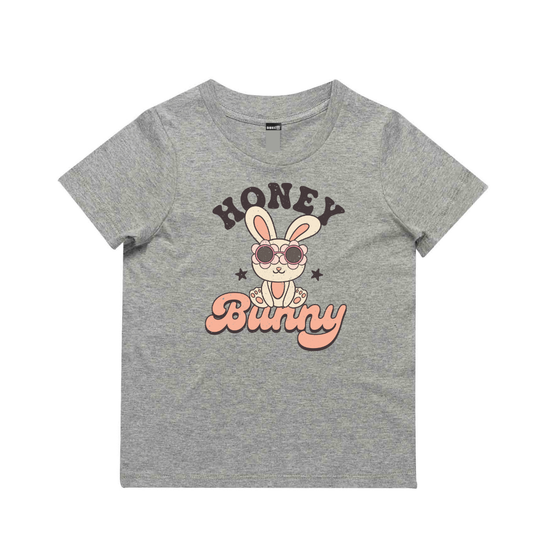 Honey Bunny Cutie Short Sleeve Tee - Easter