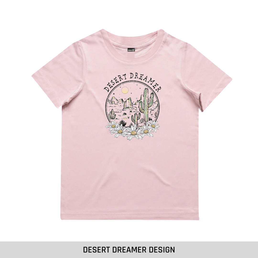 Blush Short Sleeve Tee Discontinued (straight edge)