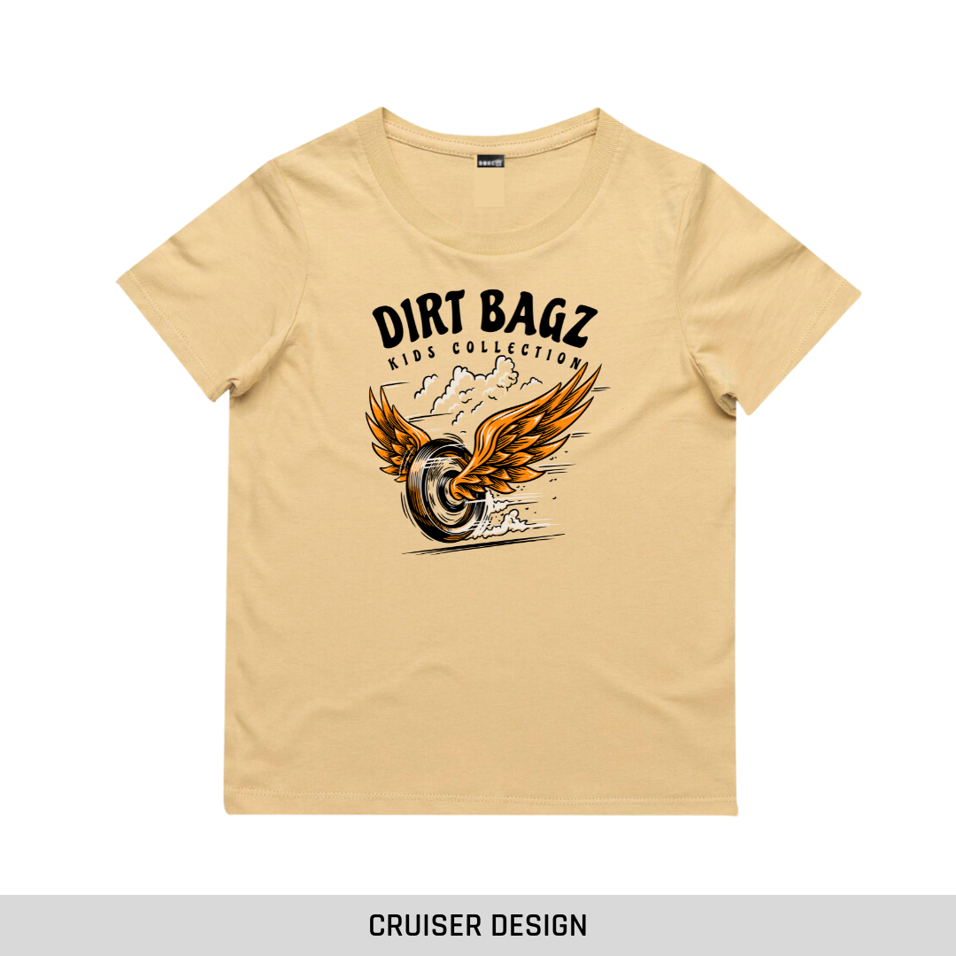 Tan Short Sleeve Tee Discontinued (straight edge)