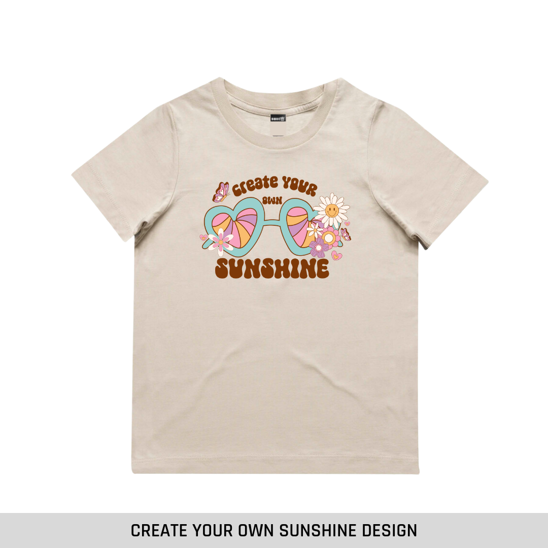 Sand Short Sleeve Tee Discontinued (straight edge)