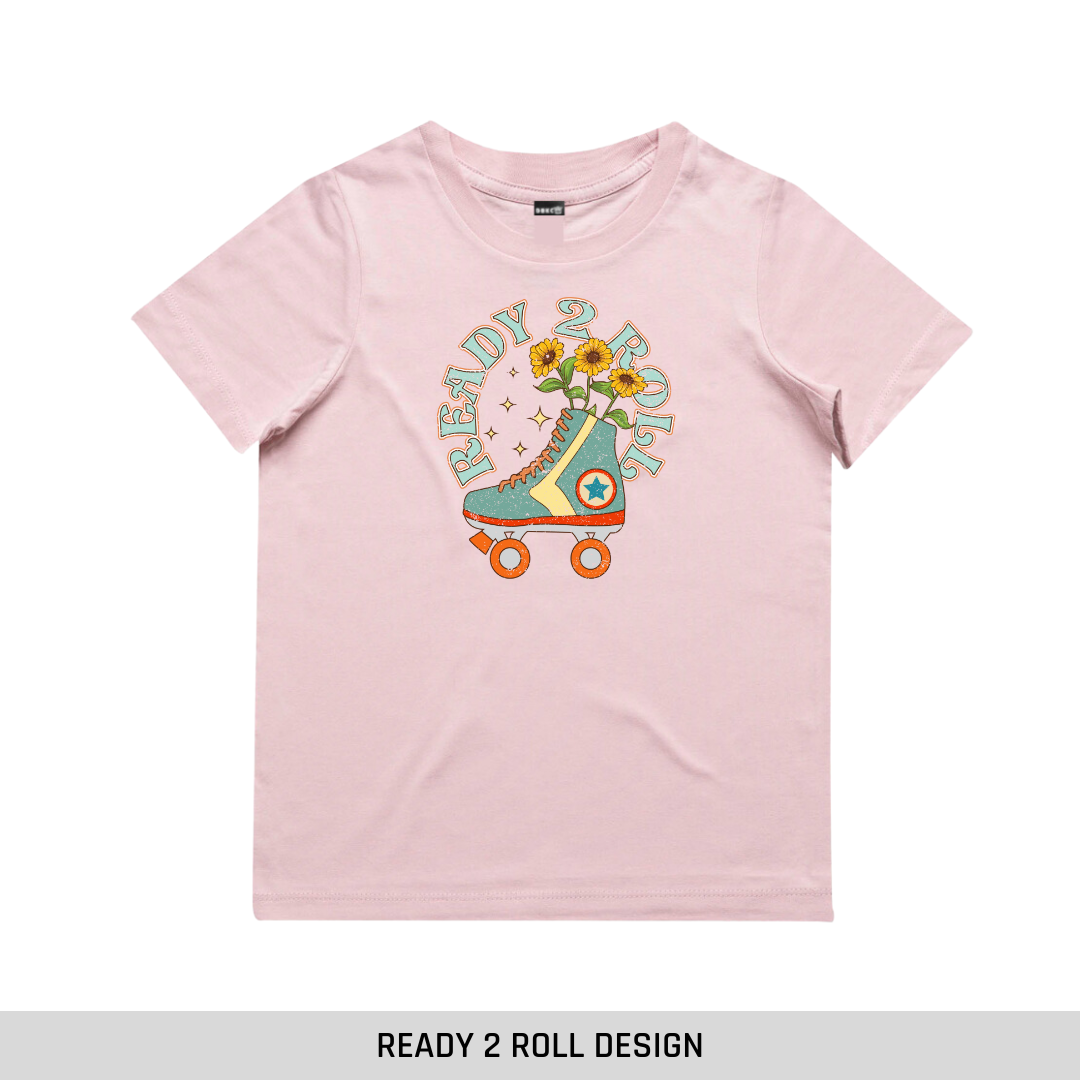 Blush Short Sleeve Tee Discontinued (straight edge)