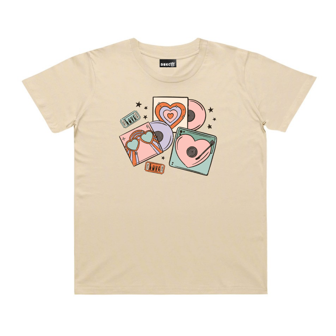 Retro Short Sleeve Tee - Little Love