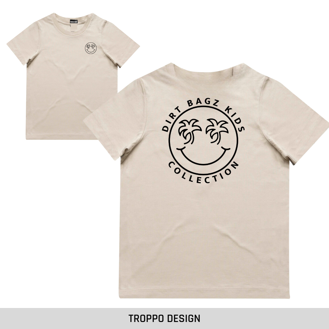 Sand Short Sleeve Tee Discontinued (straight edge)