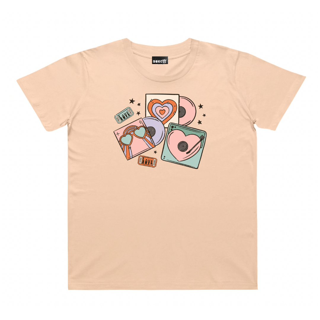 Retro Short Sleeve Tee - Little Love