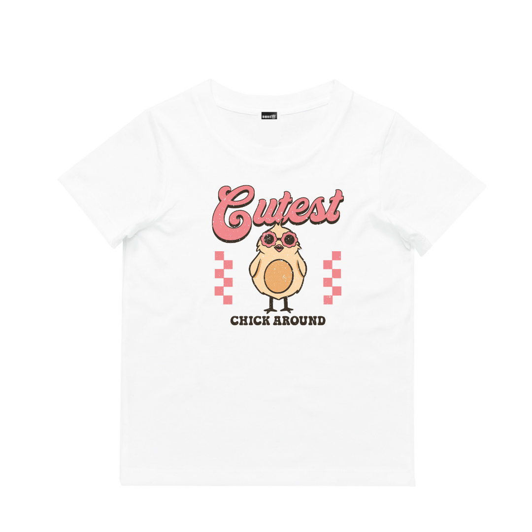 Cutest Chick Around Short Sleeve Tee - Easter