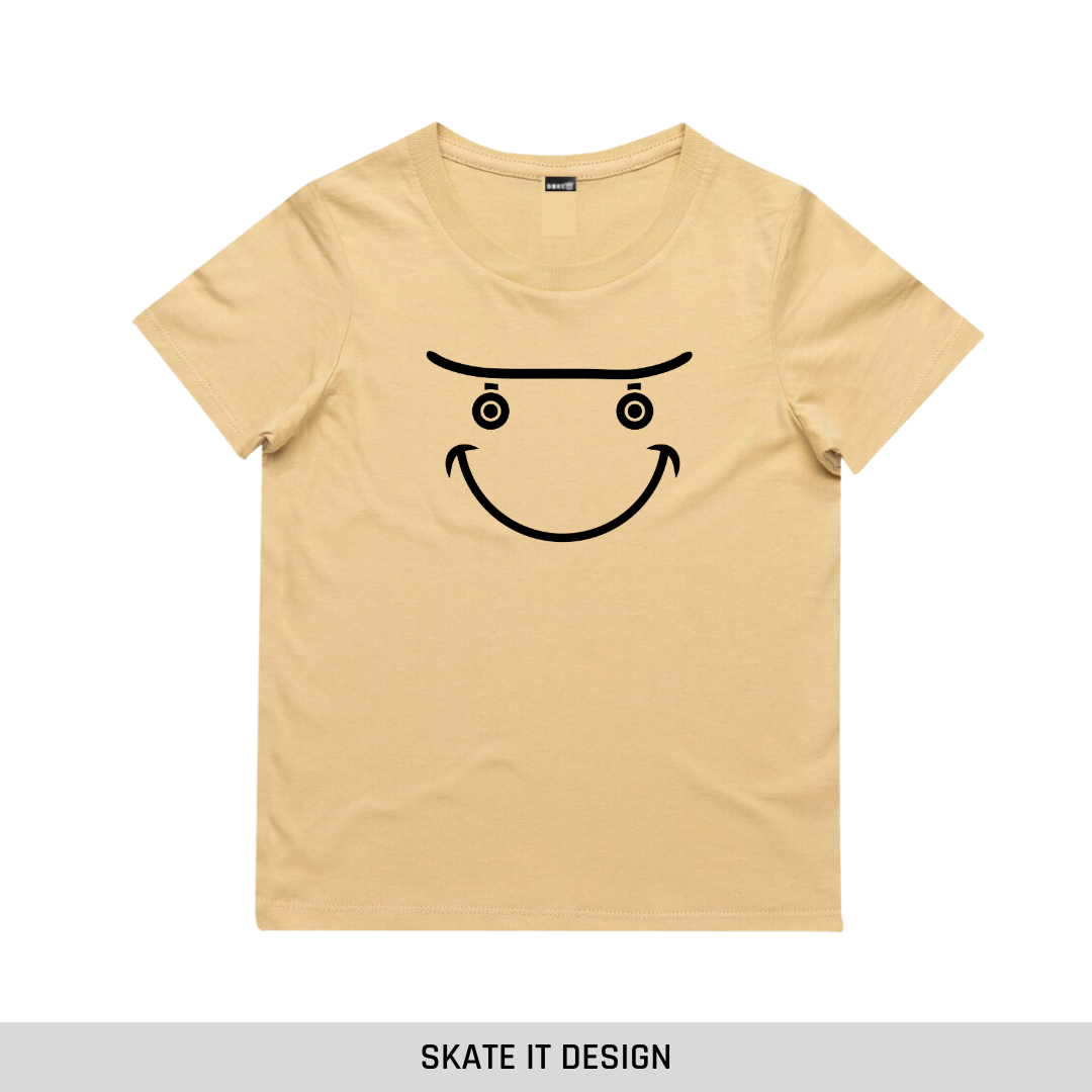 Tan Short Sleeve Tee Discontinued (straight edge)