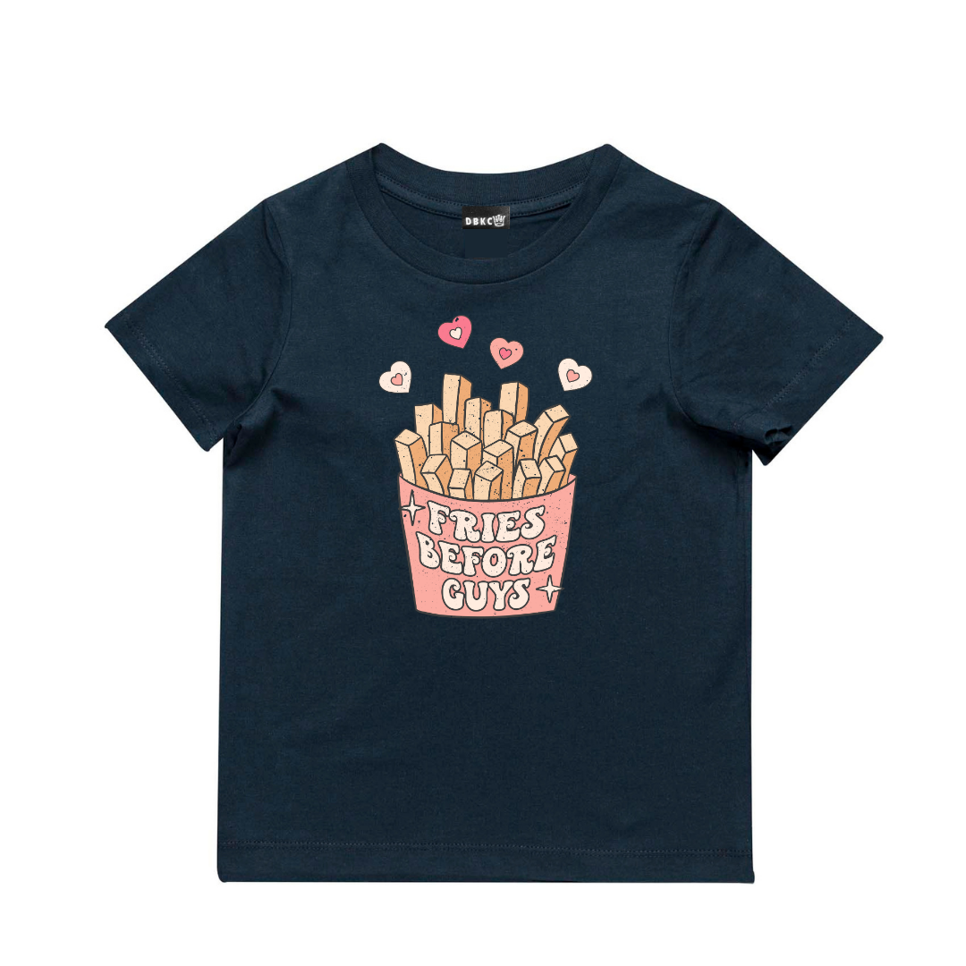 Fries Before Guys Short Sleeve Tee - Little Love
