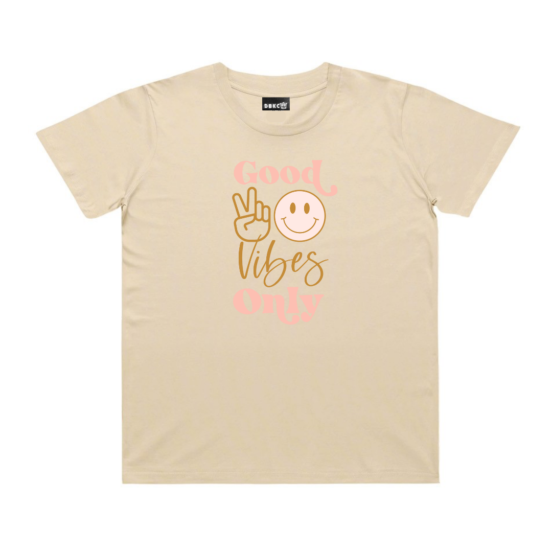 Good Vibes Only Short Sleeve Tee