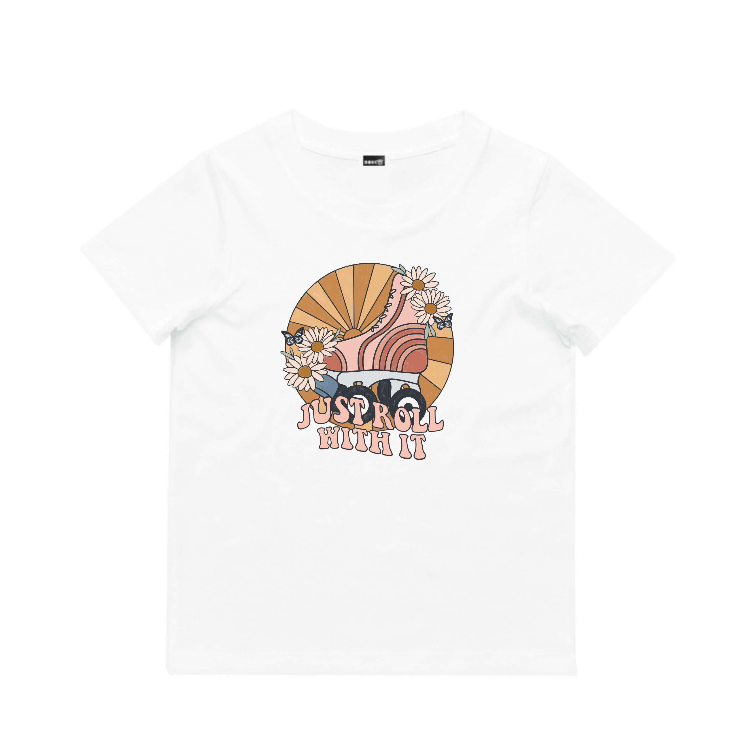 Just Roll With It Short Sleeve Tee