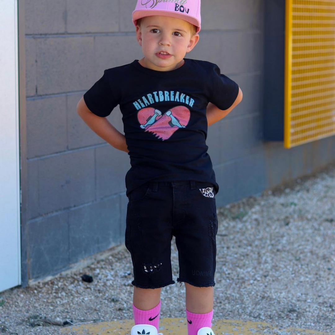 Heartbreaker Short Sleeve Tee - Little Love