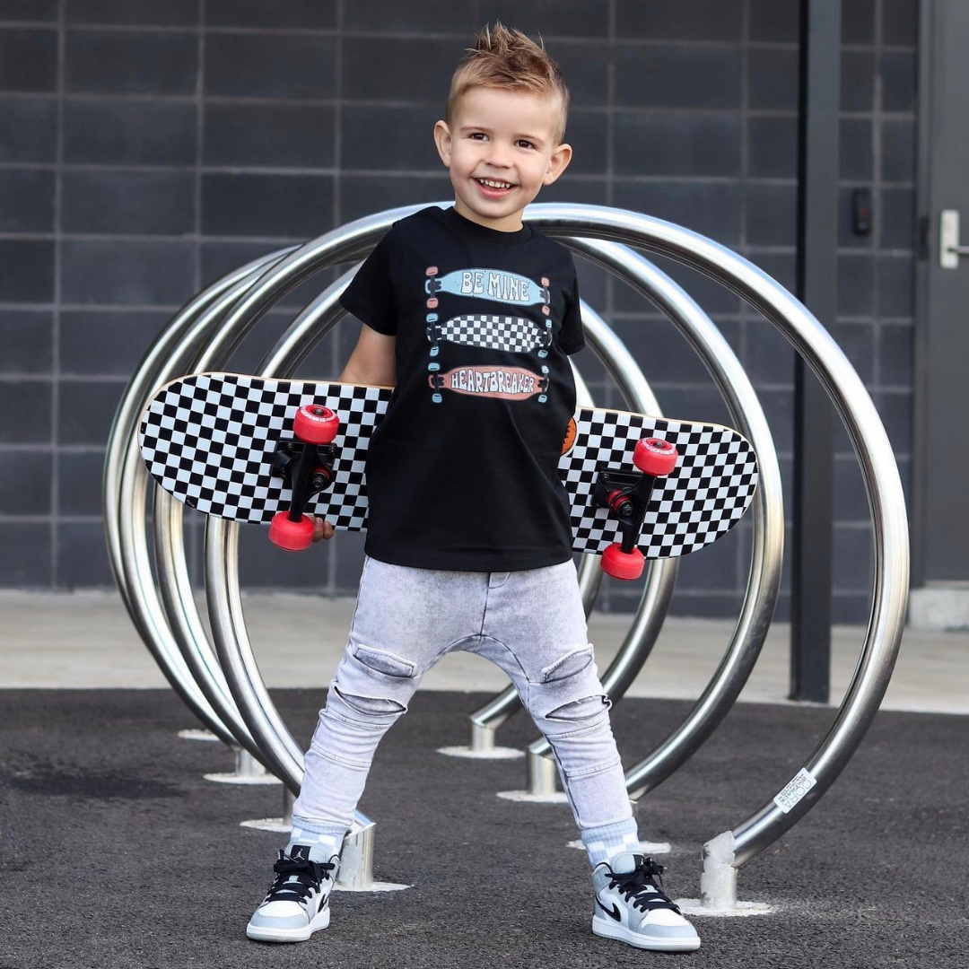 Be Mine Skateboards Short Sleeve Tee - Little Love