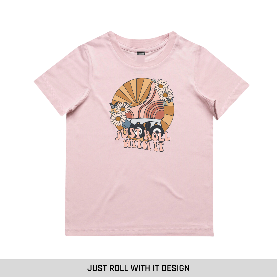 Blush Short Sleeve Tee Discontinued (straight edge)