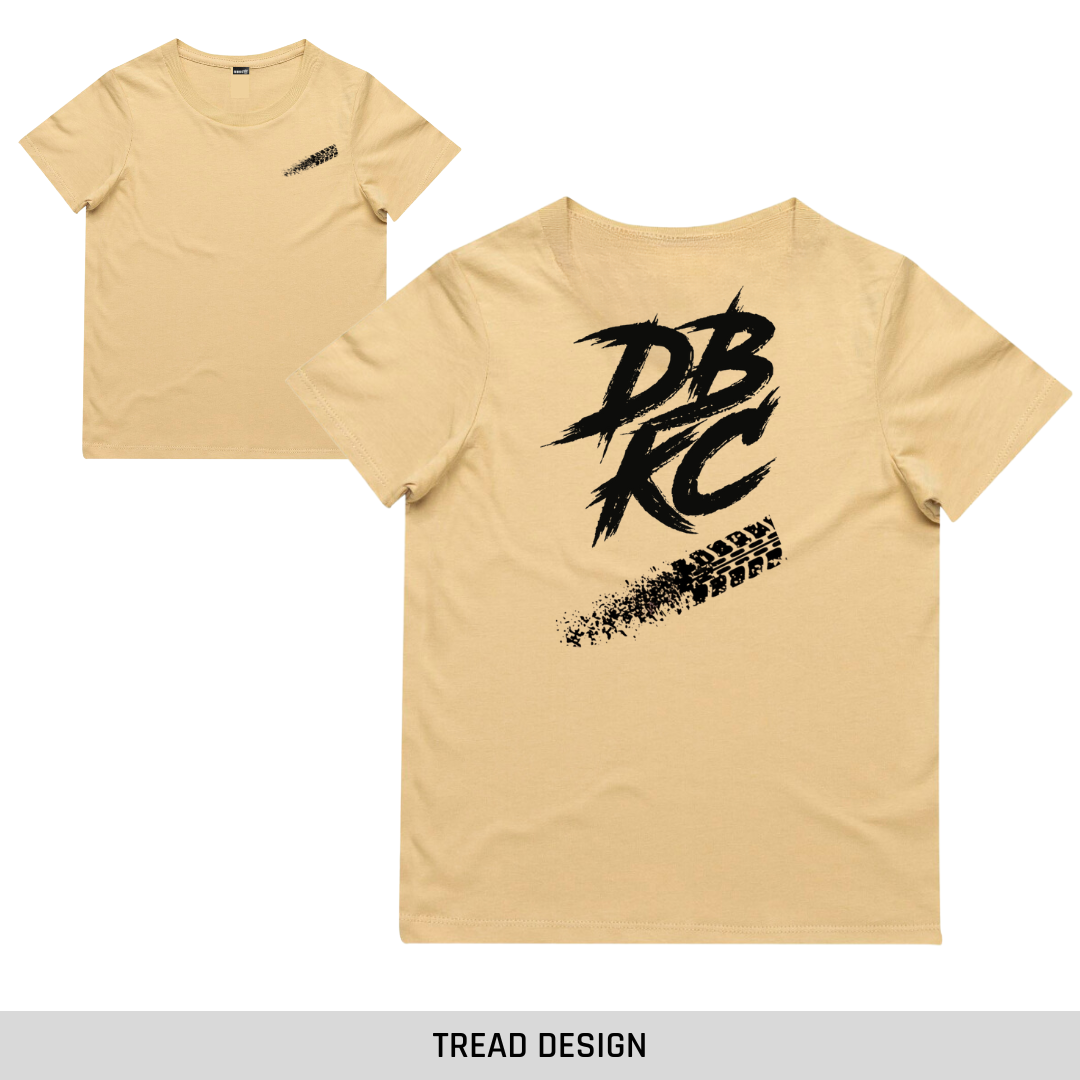 Tan Short Sleeve Tee Discontinued (straight edge)