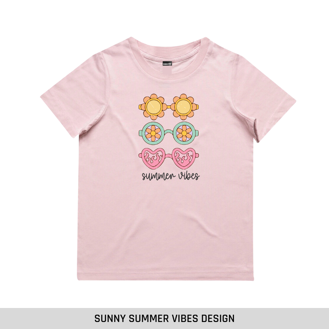 Blush Short Sleeve Tee Discontinued (straight edge)