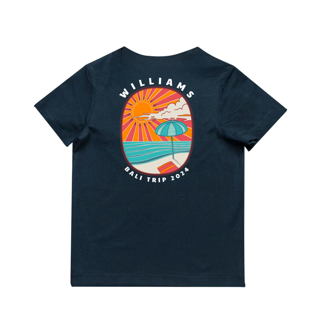 Williams Bali Trip - Custom Order (Adults)