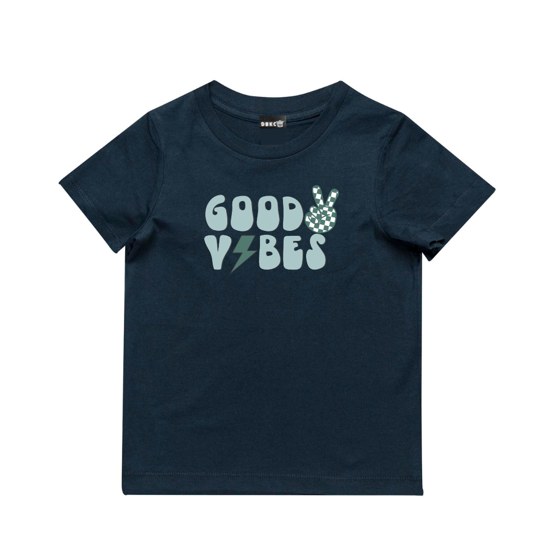 Peace & Good Vibes Short Sleeve Tee