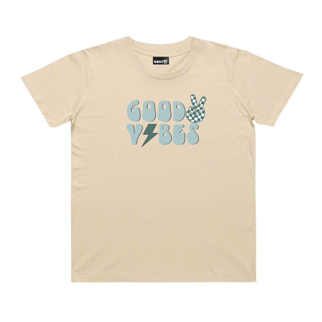 Peace & Good Vibes Short Sleeve Tee