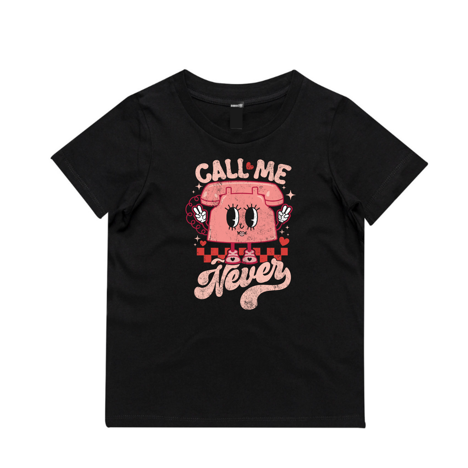 Call Me Never Short Sleeve Tee - Little Love