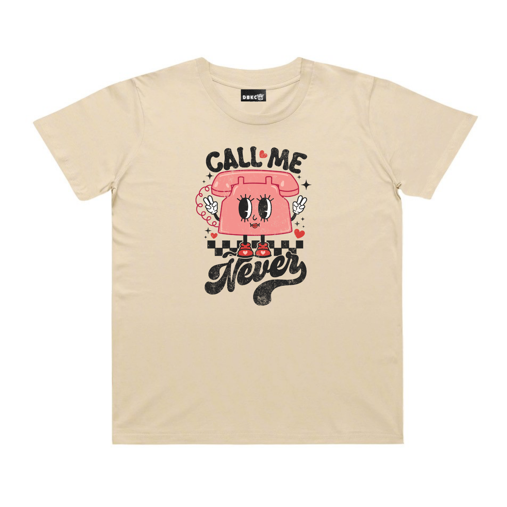 Call Me Never Short Sleeve Tee - Little Love