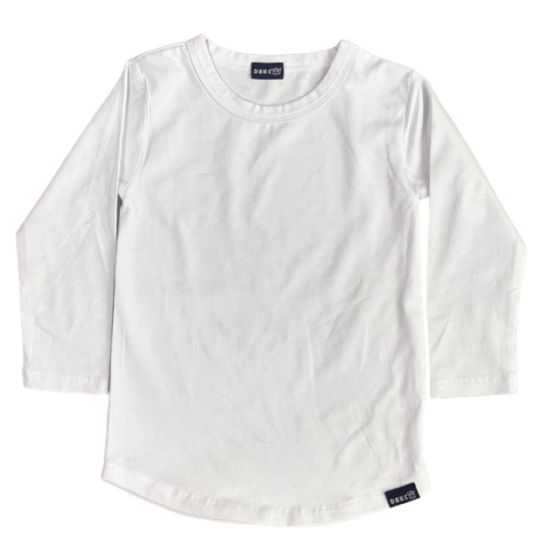DBKC Essentials Long Sleeve Tee- Sizes 0 - 5