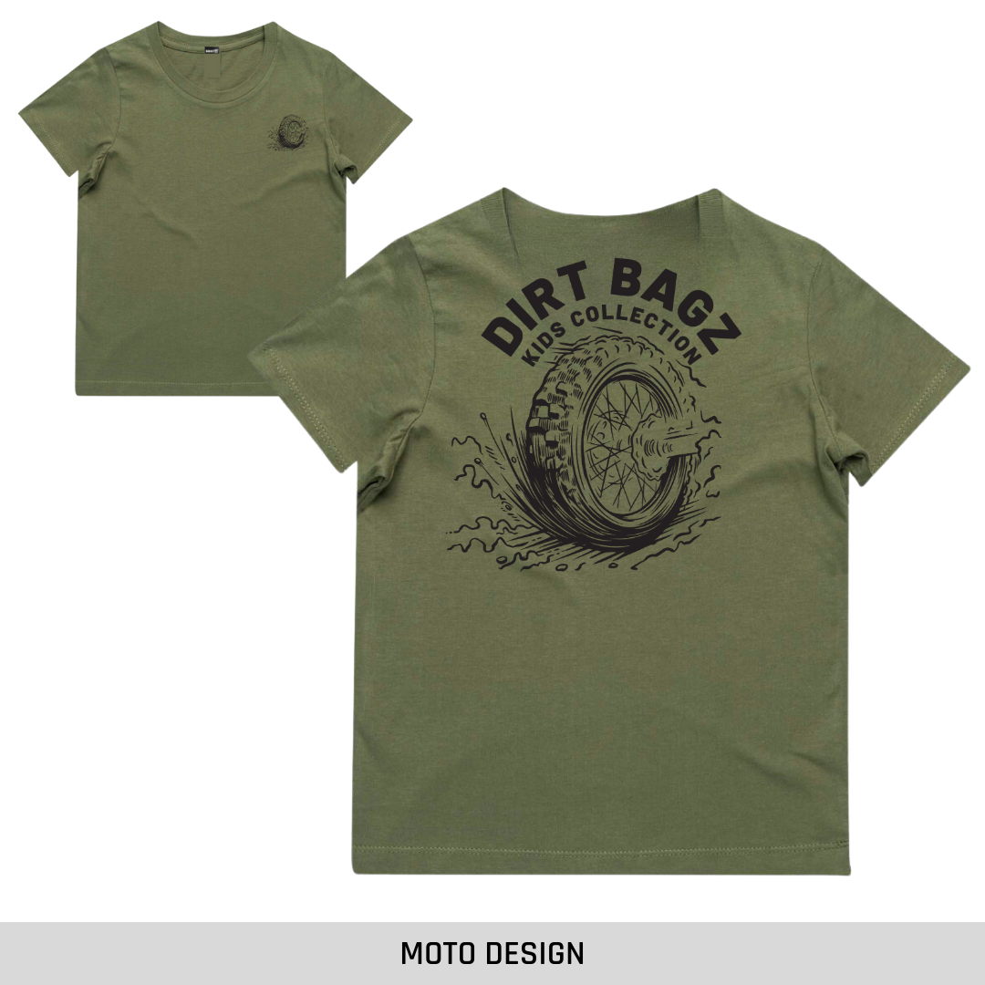 Khaki Short Sleeve Tee Discontinued (straight edge)