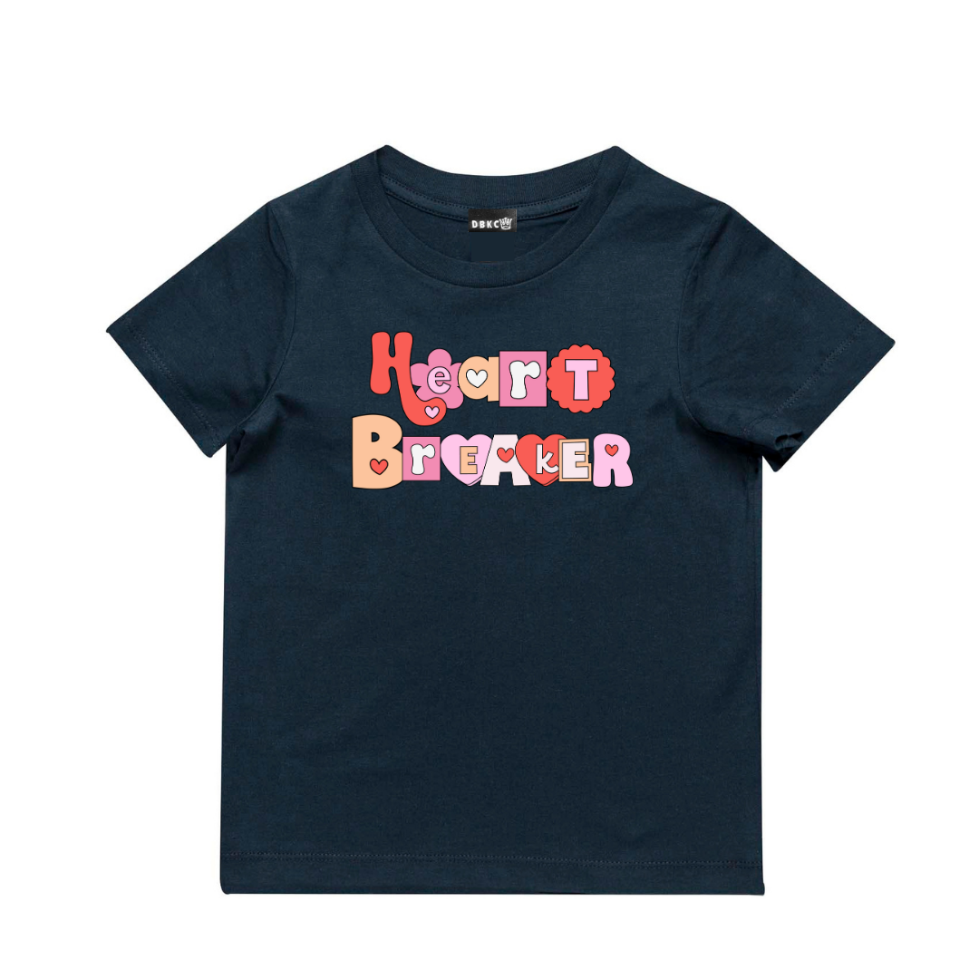 Retro Heartbreaker Short Sleeve Tee - Little Love