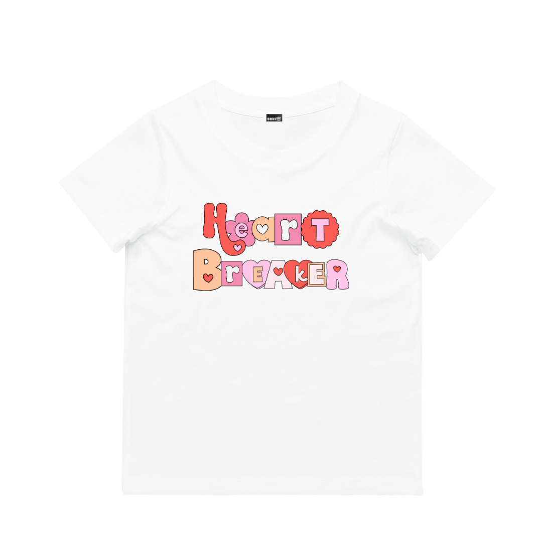 Retro Heartbreaker Short Sleeve Tee - Little Love