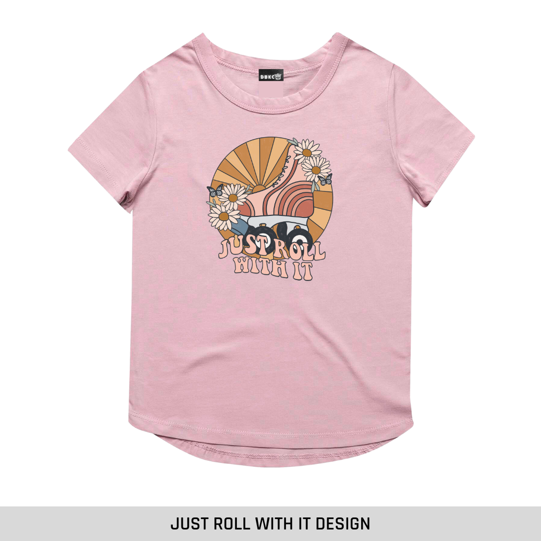 Blush Short Sleeve Tee Discontinued (drop back)