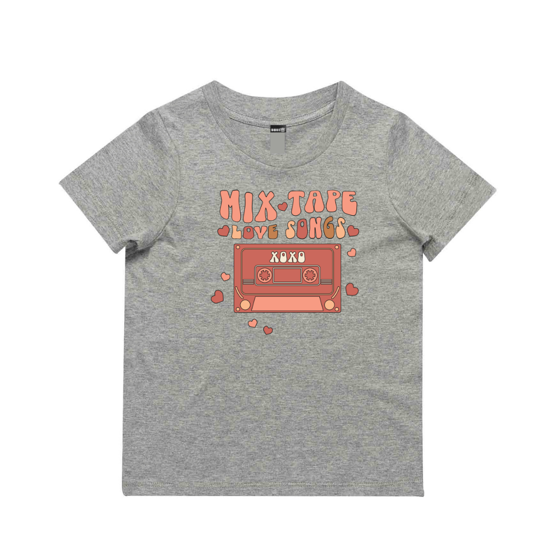 Mix Tape Short Sleeve Tee - Little Love