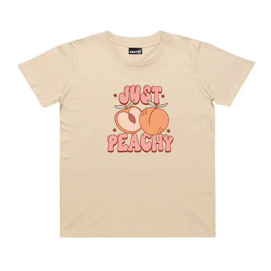 Just Peachy Short Sleeve Tee