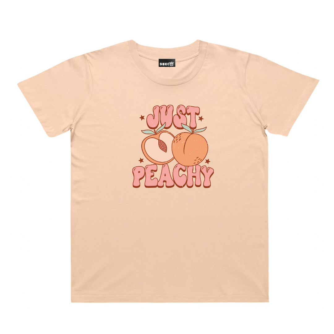 Just Peachy Short Sleeve Tee