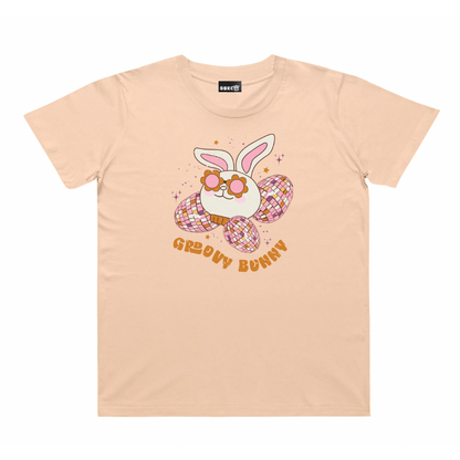 Groovy Bunny Short Sleeve Tee - Easter