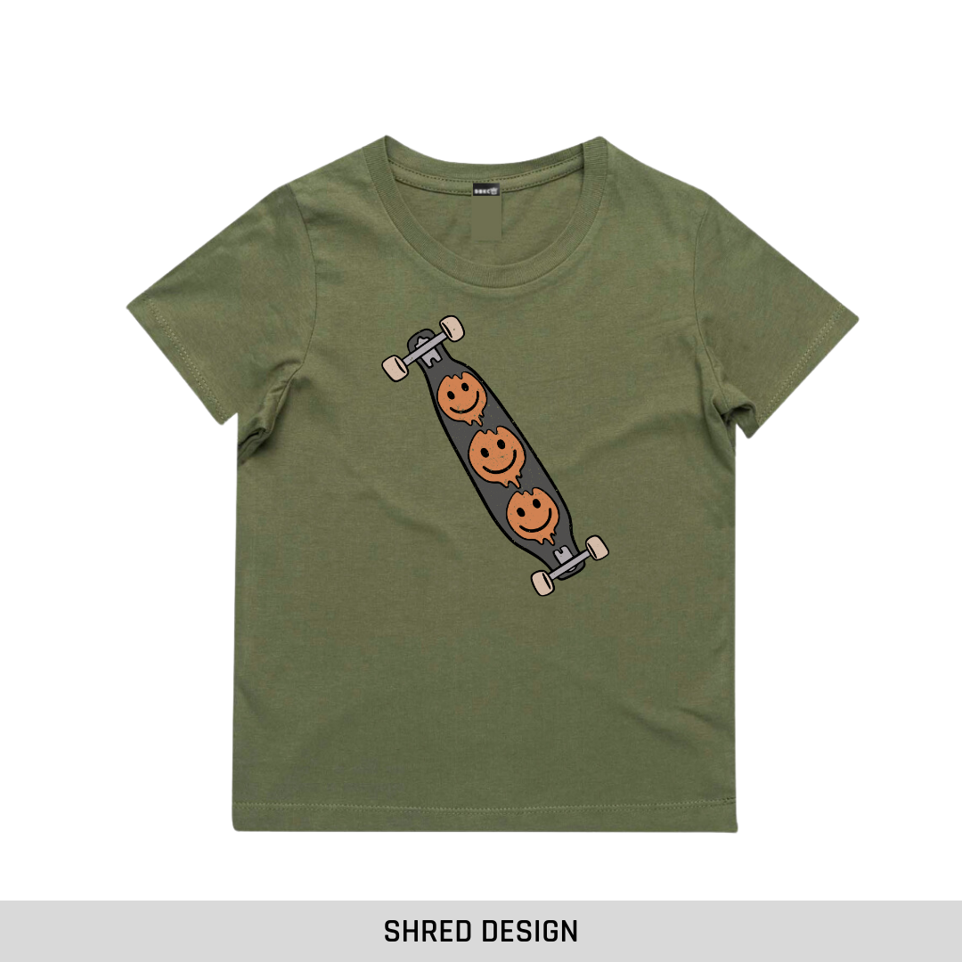 Khaki Short Sleeve Tee Discontinued (straight edge)