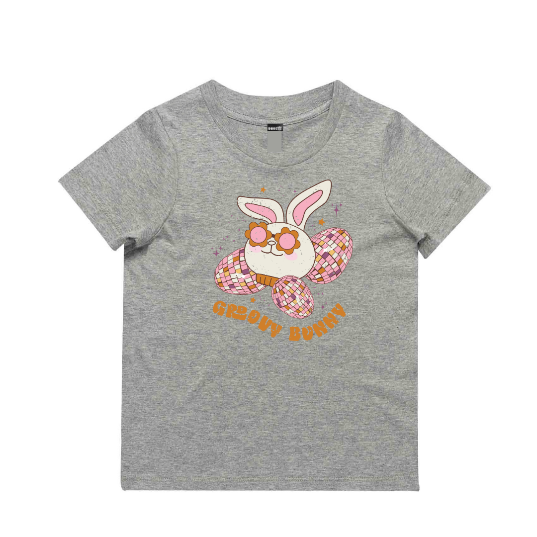 Groovy Bunny Short Sleeve Tee - Easter