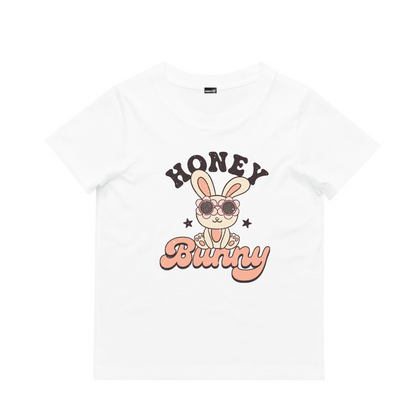 Honey Bunny Cutie Short Sleeve Tee - Easter