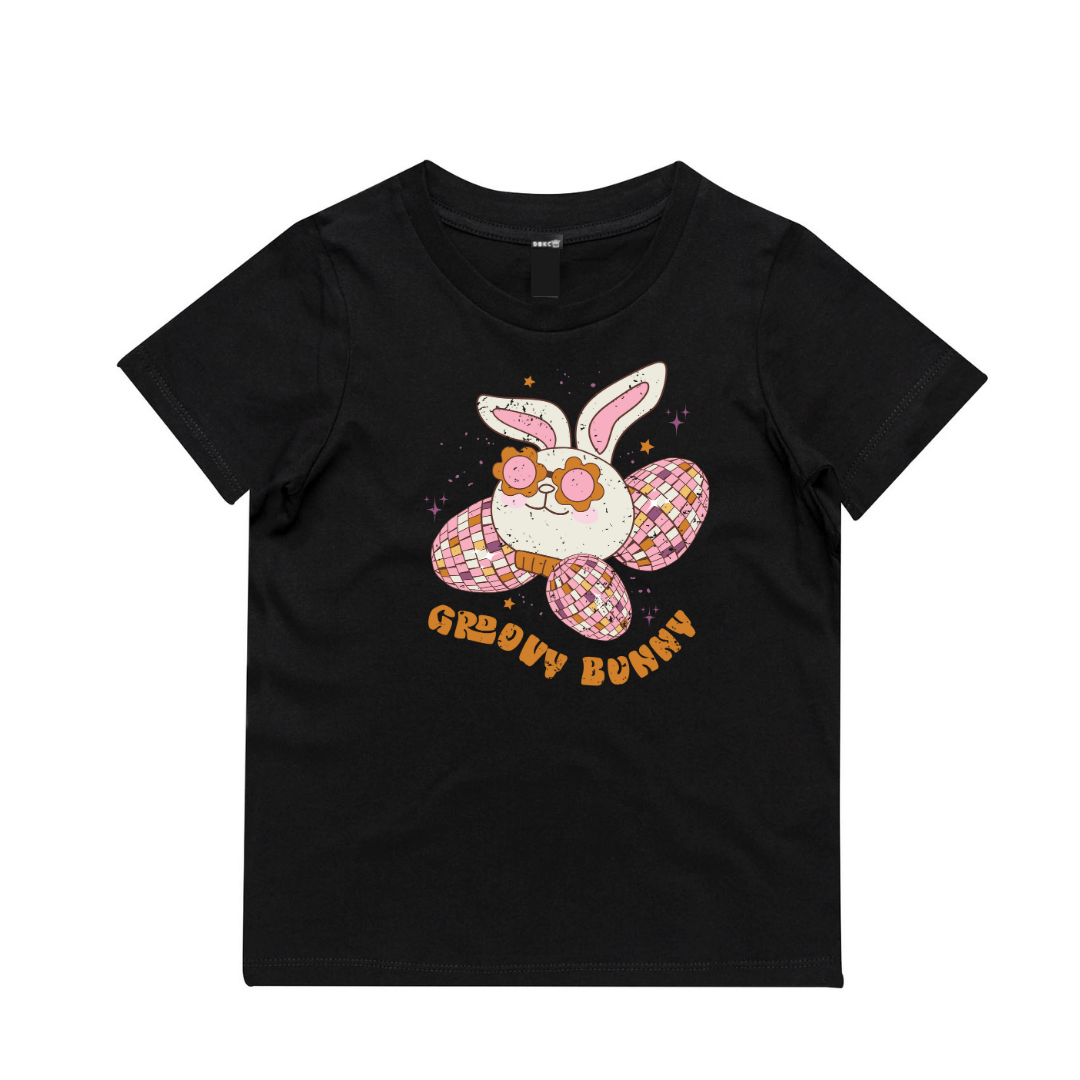 Groovy Bunny Short Sleeve Tee - Easter