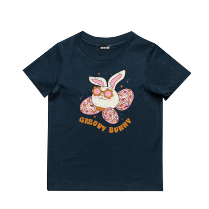 Groovy Bunny Short Sleeve Tee - Easter