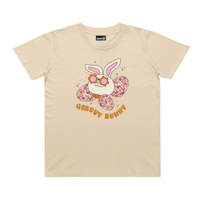 Groovy Bunny Short Sleeve Tee - Easter