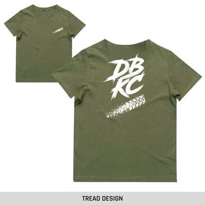 Khaki Short Sleeve Tee Discontinued (straight edge)