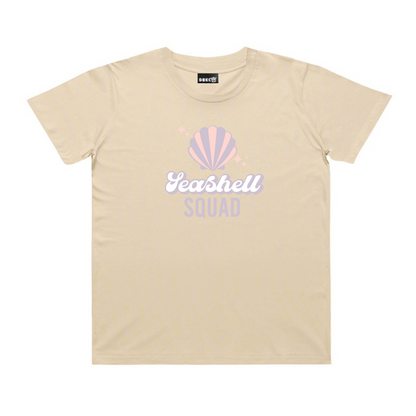 Seashell Squad Short Sleeve Tee