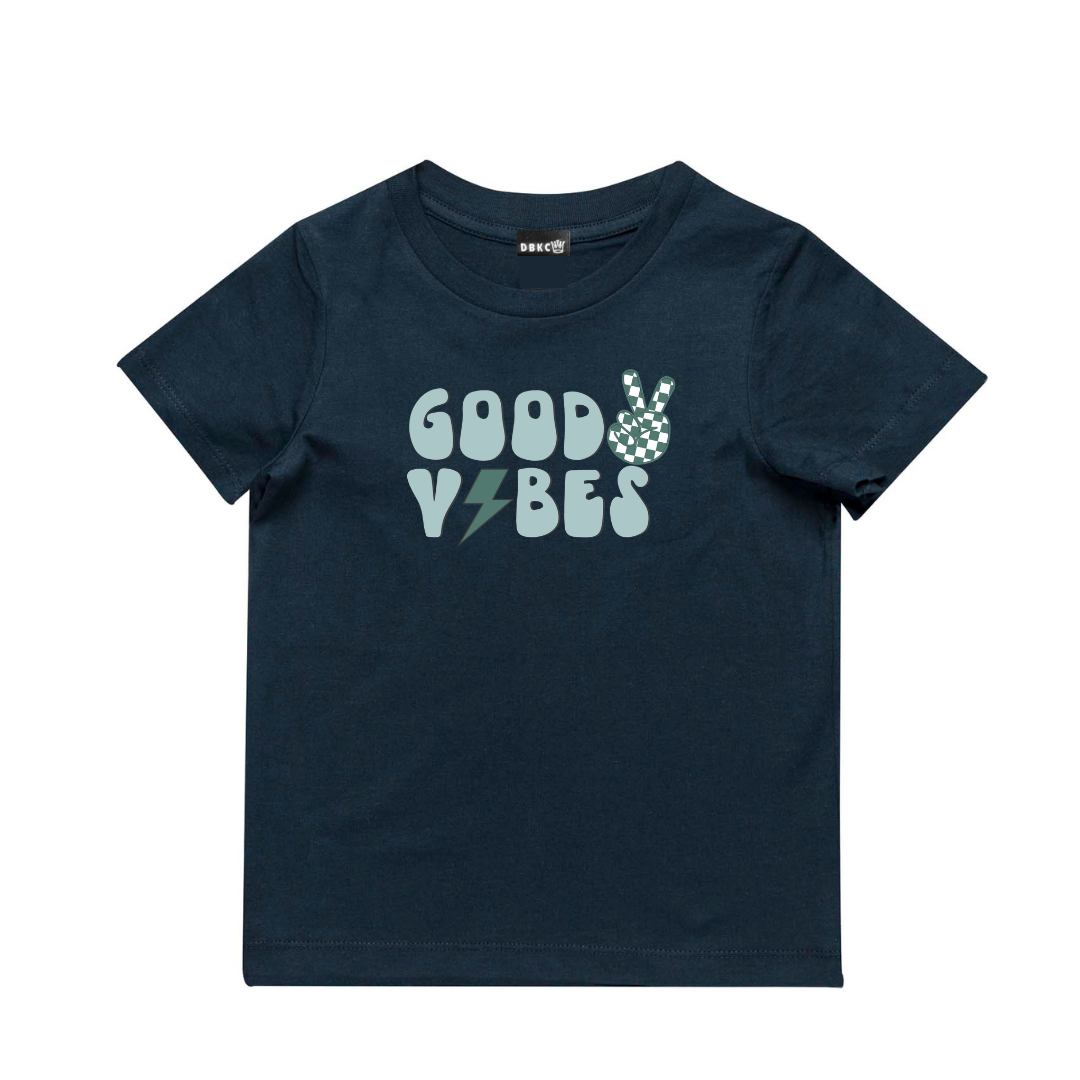 Peace &amp; Good Vibes Short Sleeve Tee