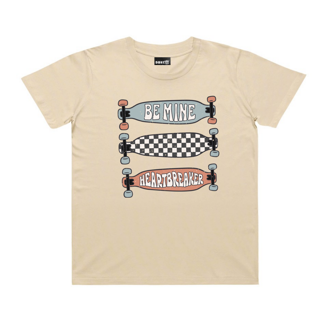 Be Mine Skateboards Short Sleeve Tee - Little Love