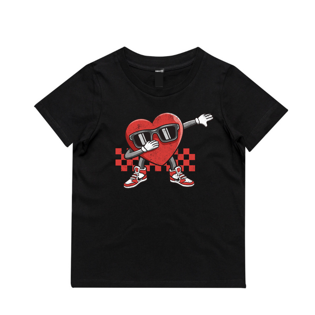 Dabbing Heart Short Sleeve Tee - Little Love