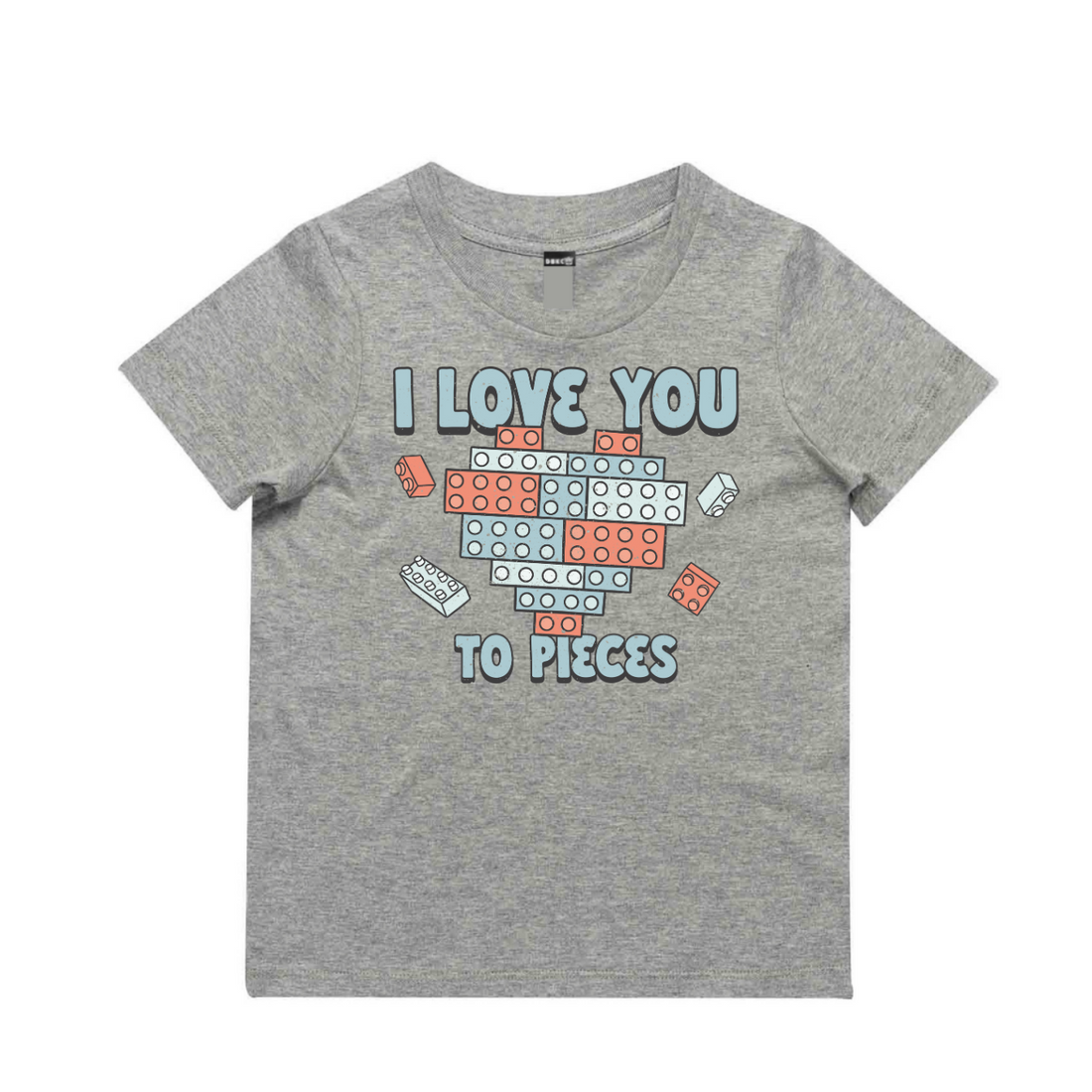 I Love You to Pieces Short Sleeve Tee - Little Love